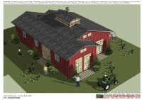 CS100 - Combo Chicken Coop + Garden Shed Plans Construction_003